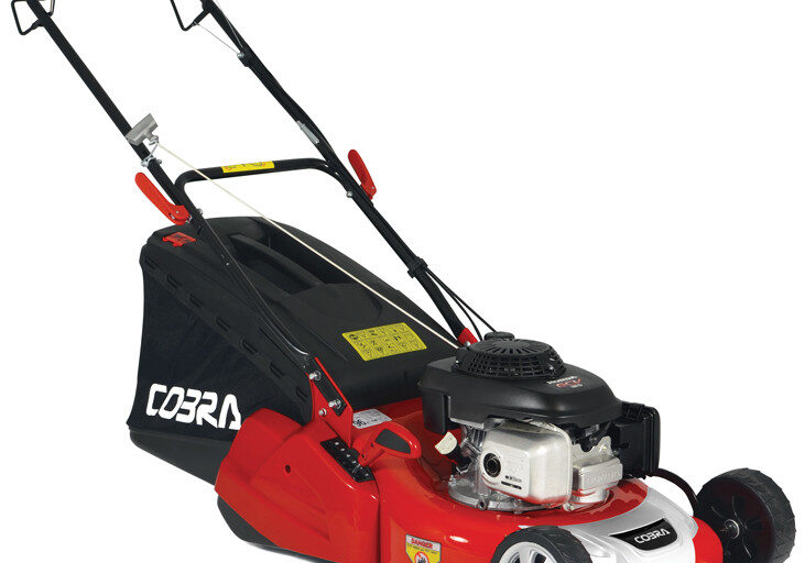 Cobra RM46SPH 18″ Self Propelled Rear Roller Lawnmower Honda Engine