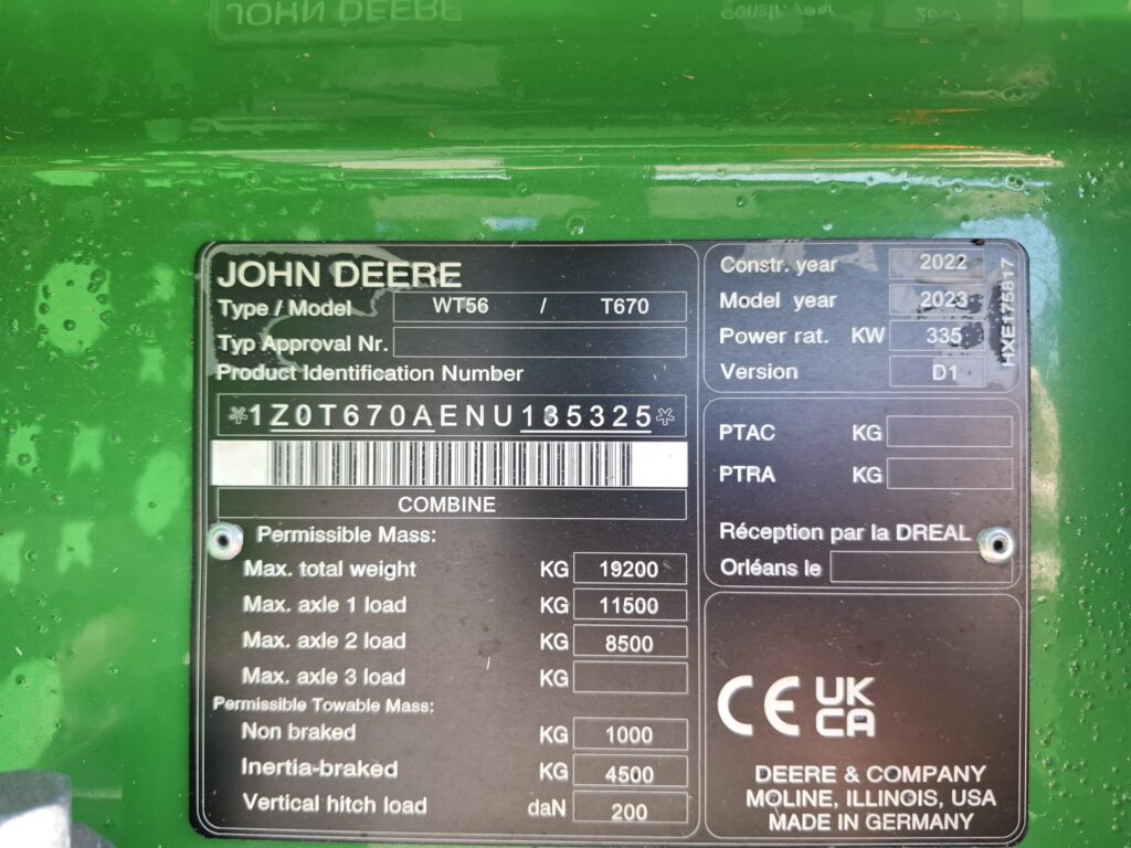 John Deere T670i - Image 15