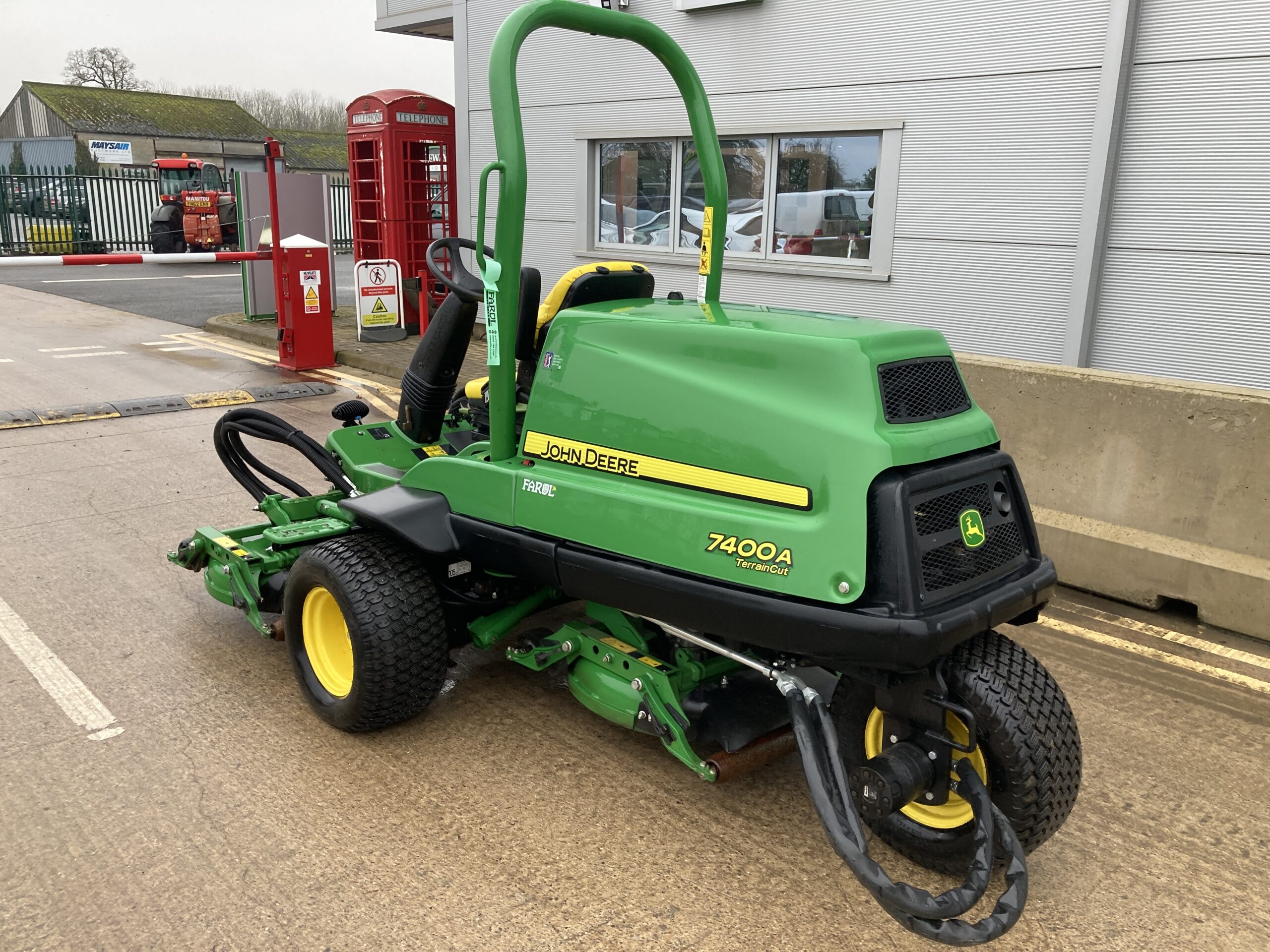 John Deere 7400A mower