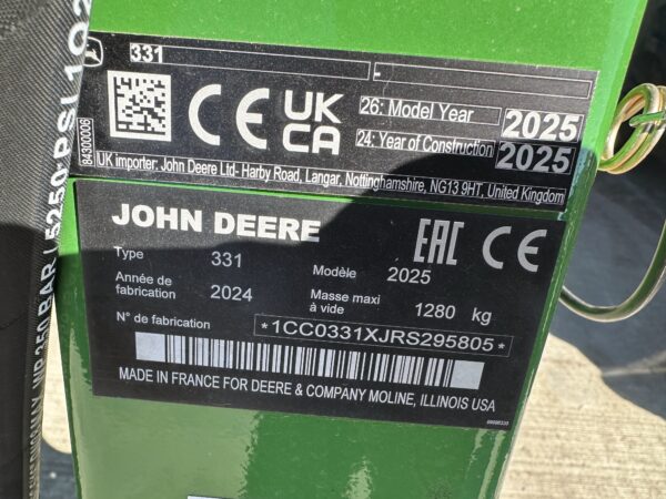 John Deere 331 - Image 7
