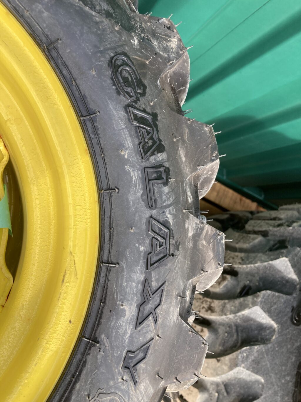 John Deere wheel and Industrial tyre set - Image 2