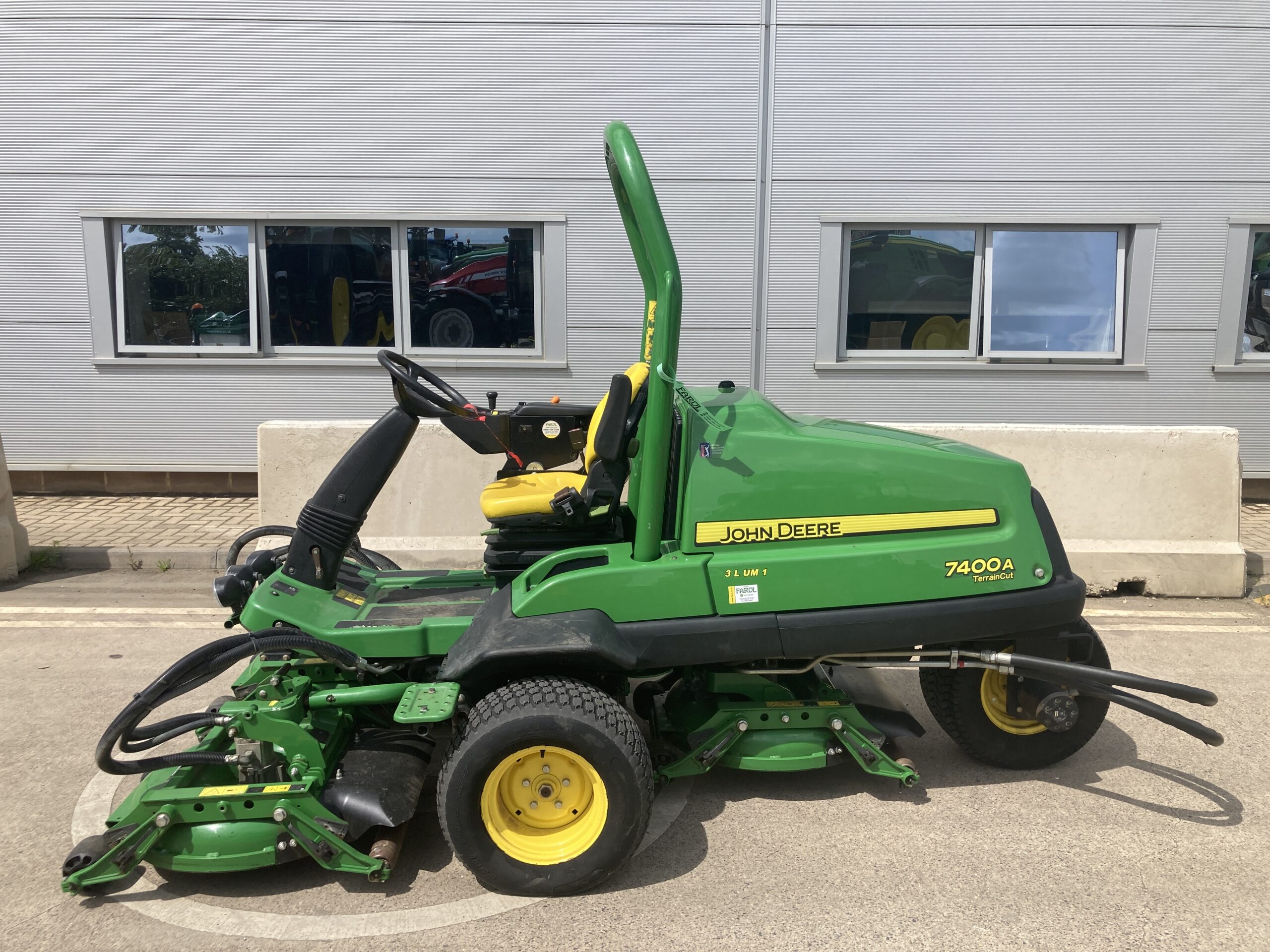 John Deere 7400A mower