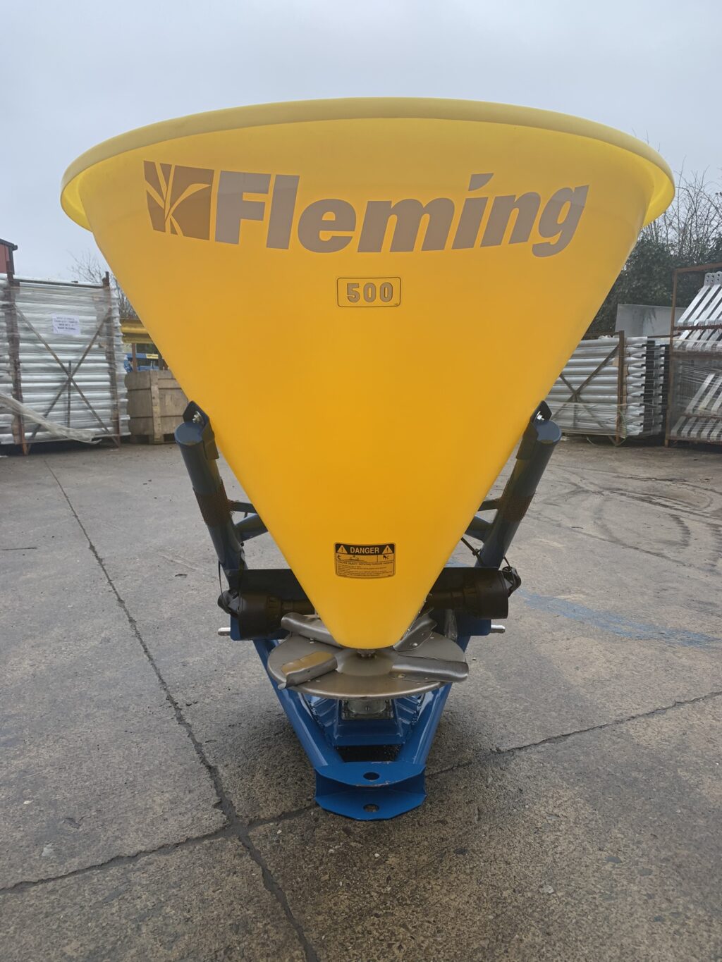 Fleming FS500P fertiliser spreader