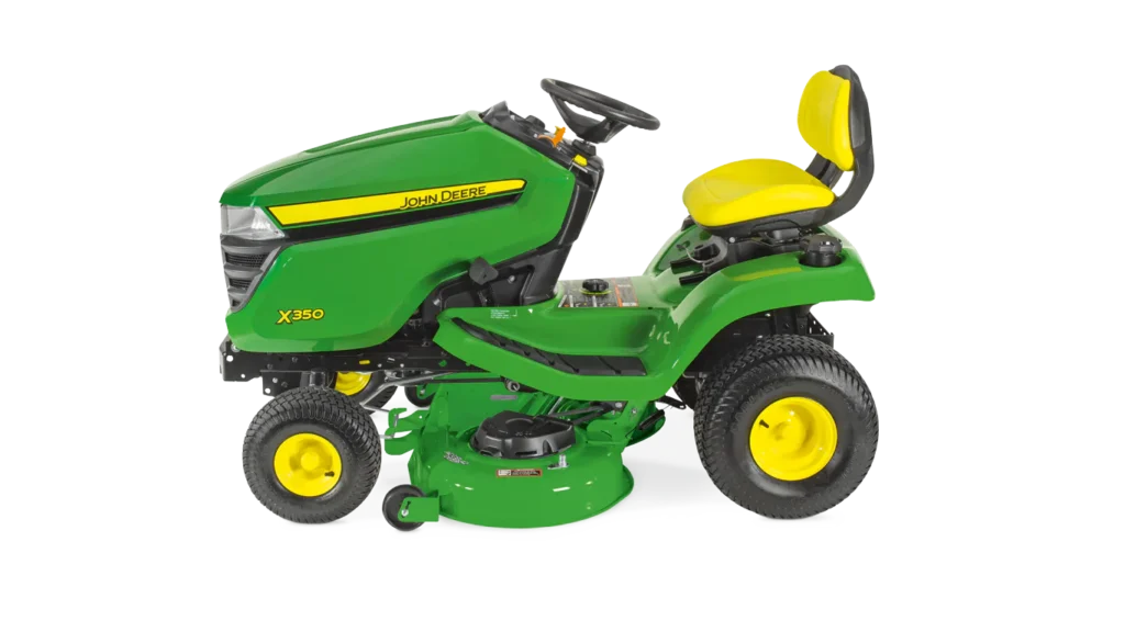 John Deere X350 Ride-on Lawnmower - Image 3