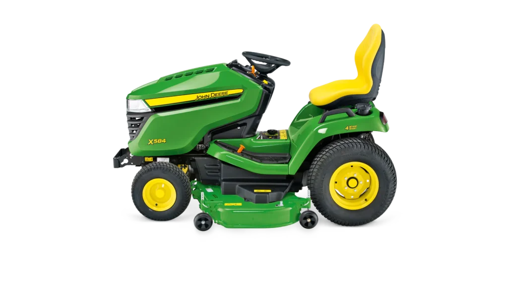 John Deere X584 Ride-on Lawnmower - Image 4