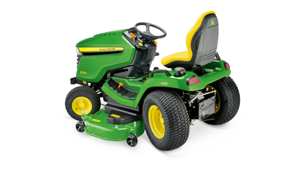 John Deere X584 Ride-on Lawnmower - Image 2