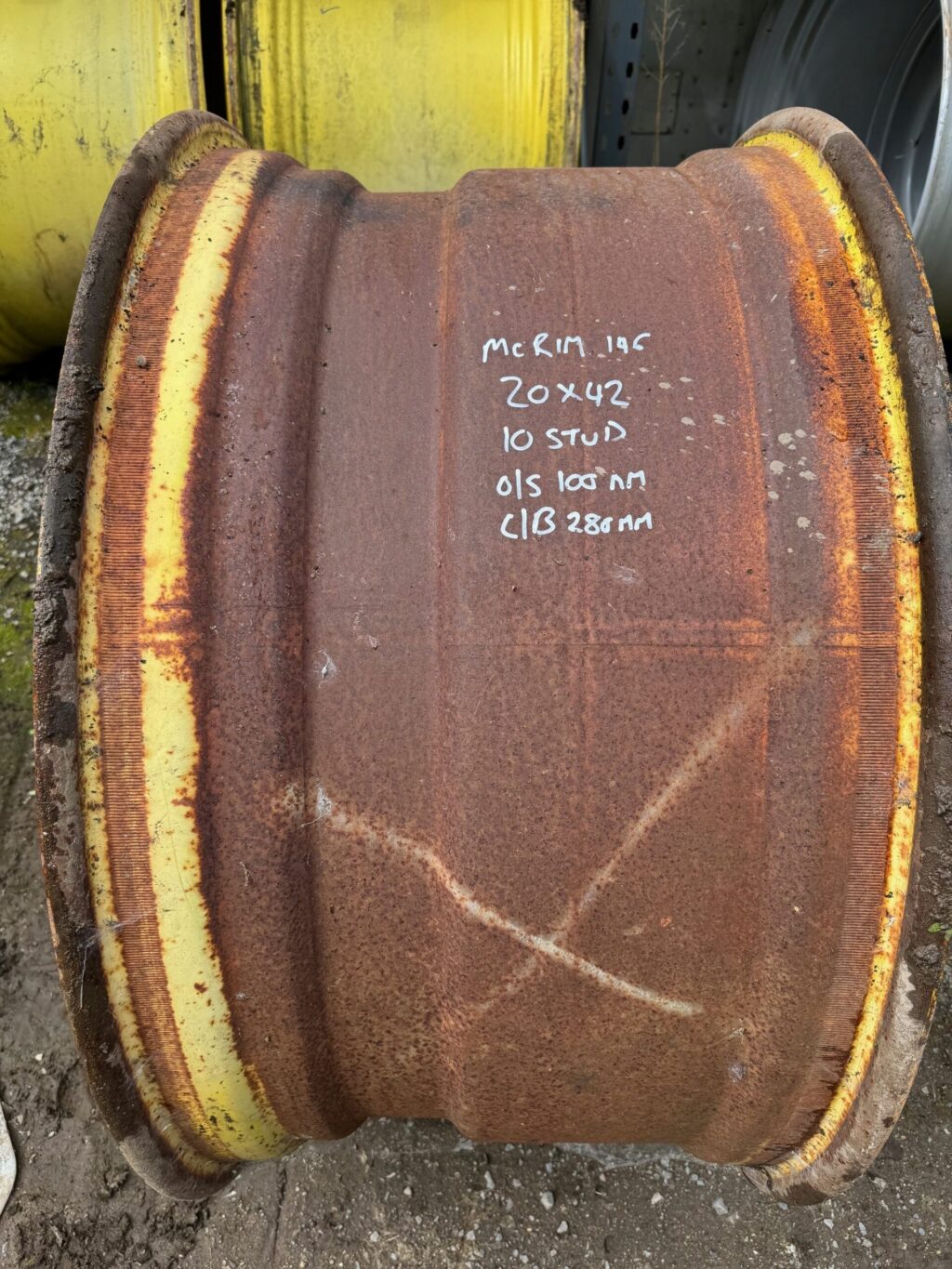 20X42 Used Yellow Rim - Image 2