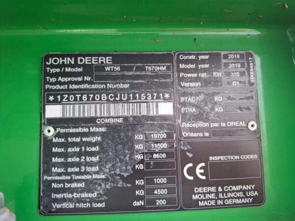 John Deere T670 - Image 10