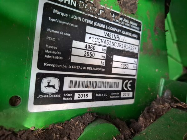 John Deere V451R - Image 2