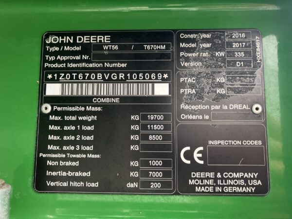 John Deere T670i HillMaster - Image 10