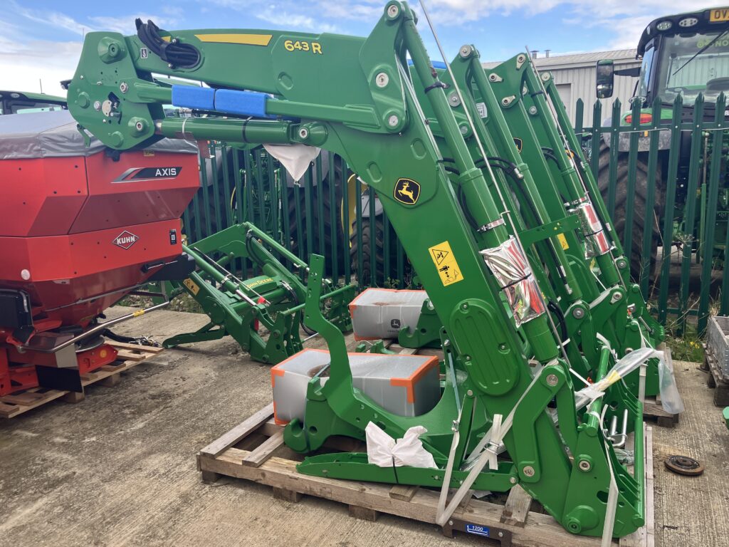 John Deere 643R Loader and Brackets