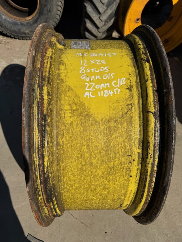 12X28 Used John Deere Rims - Image 2