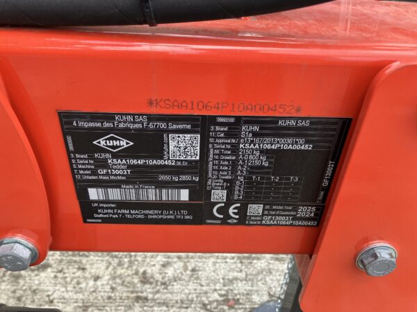 Kuhn GF13003 - Image 7