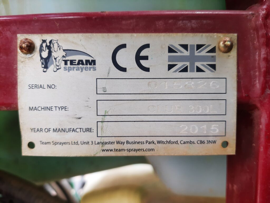 Team Club 300 Sprayer - Image 5