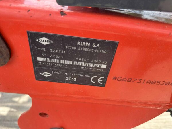 KUHN GA8731 - Image 6