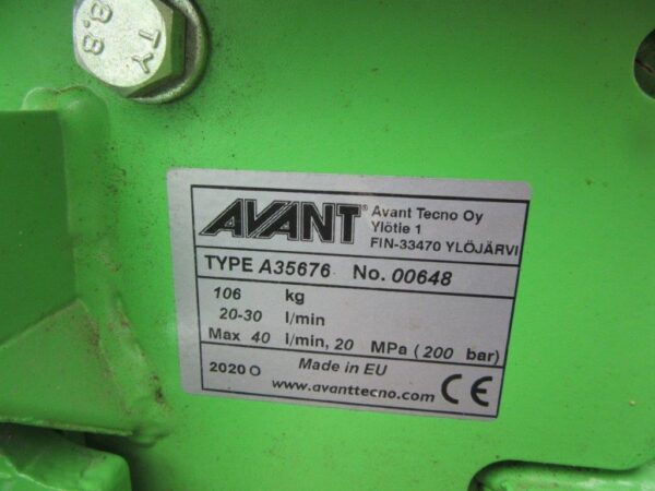 AVANT CUTTING BAR - Image 5