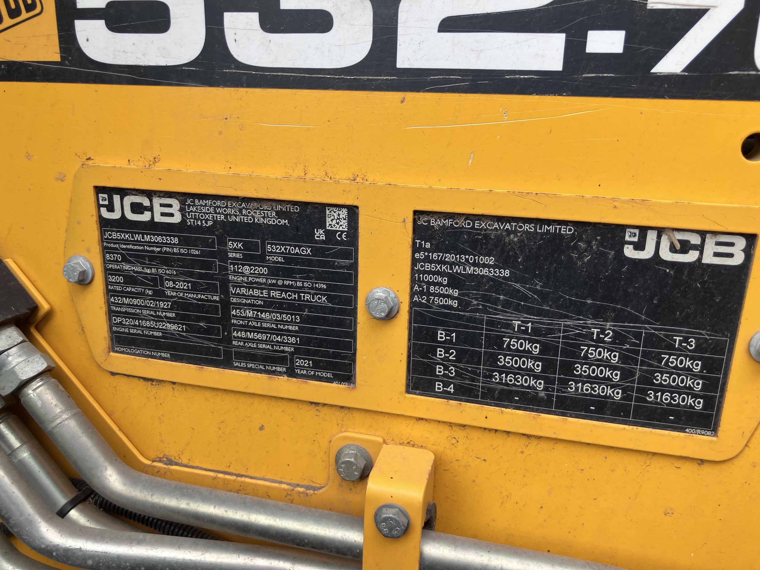 JCB 532.70 AGRIXTRA