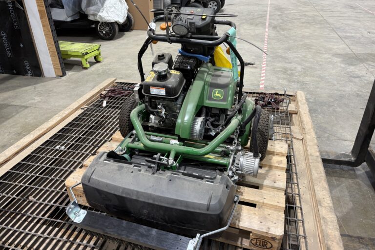 John Deere 220E Walk Behind Greens Mower