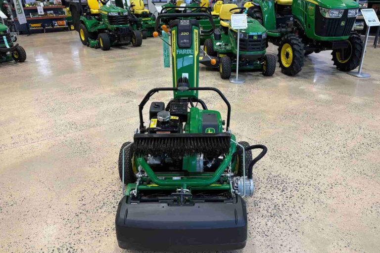 John Deere 220E Walk Behind Greens Mower