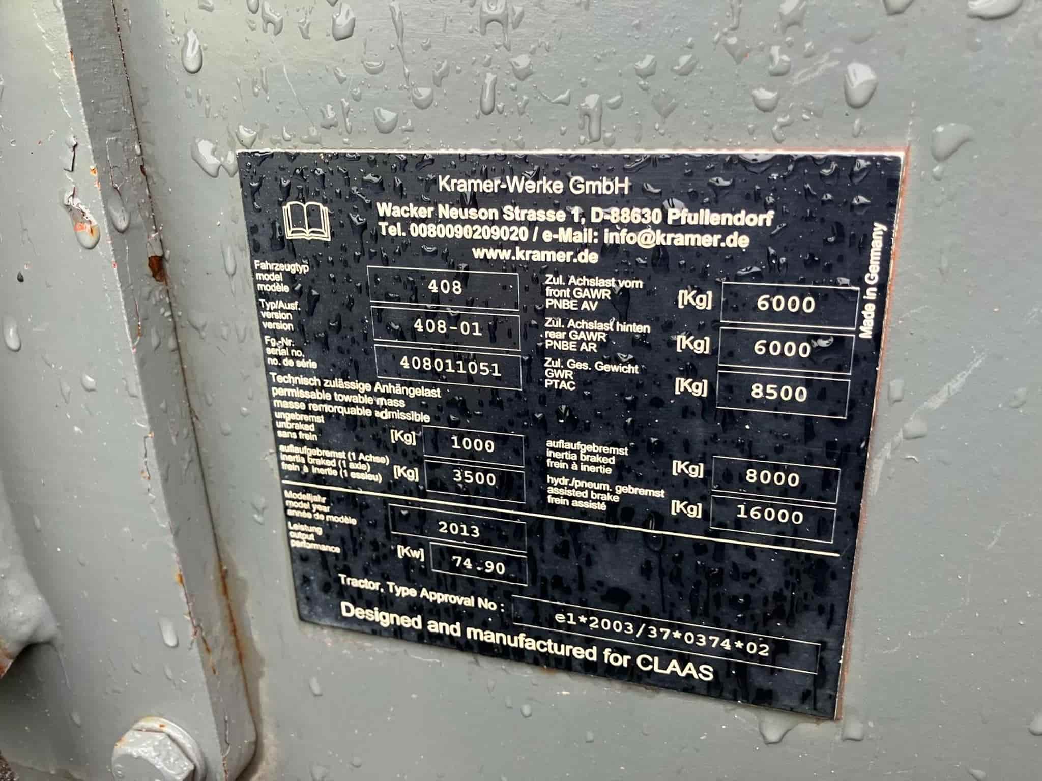 CLAAS Scorpion CP 6030