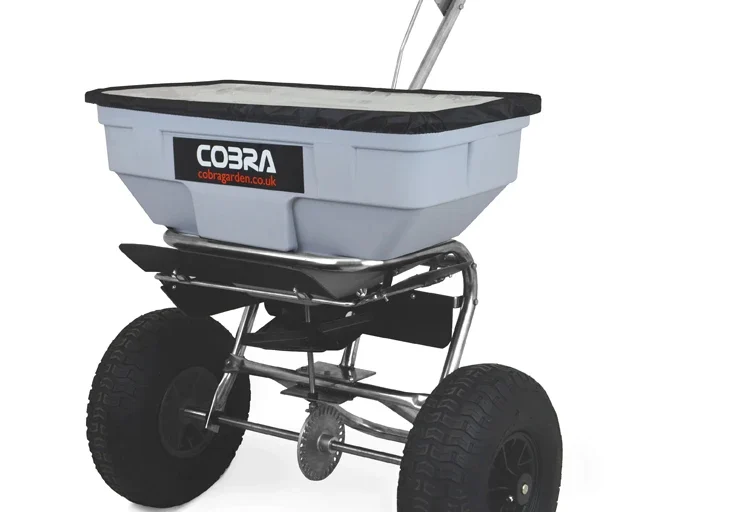 Cobra HS60S 56kg Stainless Steel Walk Behind Spreader