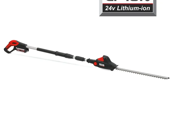 Cobra LRH5024V 24v Cordless Long Reach Hedgetrimmer