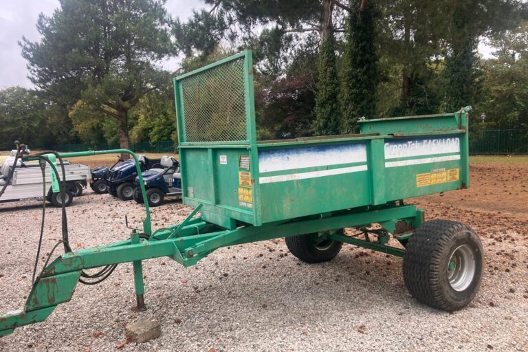 Greentek Scissor lift 3 Ton Tipping Trailer